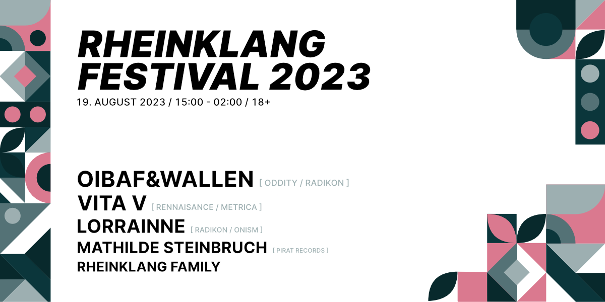 Titelbild Rheinklang Festival 2023
